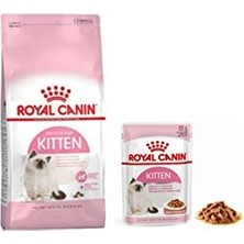 Odea Royal Canin Kitten Yavru Kedi Sı 2 kg + Royal Canin Kitten Yaş Sı 2 Adet (Original)