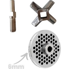 Russet 6mm + Bıçak - Mil Dahil