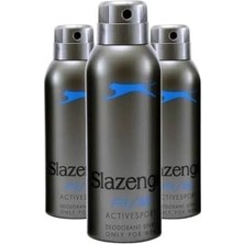Odea Slazenger Unisex Deodorant Active Sport 150ML x 3 Adet