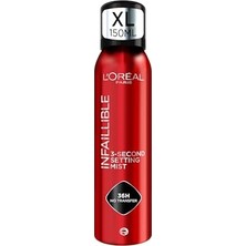 Odea L'oréal Paris Infaillible 3-Second Jumbo Makyaj Sabitleme Spreyi