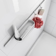 Odea Wallstoris Havlu Askısı, Delmeden Havlu Askısı, Geniş, 2 Adet, Mat Beyaz