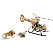 Odea 42476 Kurtarma Helikopteri Oyuncak Figürü, Çok Renkli