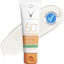 Odea Vichy Capital Soleil Çok Yüksek Korumalı Matlaştırıcı Yüz Güneş Kremi Spf 50 Faktör