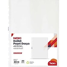 Odea 4830 Xl Şeffaf Dosya Poşet Dosya Föy 100'LÜ Pk
