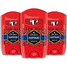 Odea Old Spice Captain Deodorant Stick 50 ml - 3 Adet
