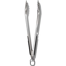 Aesco Oxo Good Grips Paslanmaz Çelik Uzun Barbekü Maşası, Dahili Şişe Açacaklı 47,5 cm - Sosis, Sebze ve Daha Fazlası Için