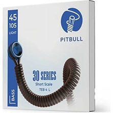 Odea Pitbull Bas Gitar Teli Short Scale 45-105 Light 4 Telli Set Teb 4l