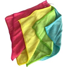 Odea Mikrofiber Temizlik Bezleri, Aşındırmaz, Yeniden Kullanılabilir ve Yıkanabilir 4’lü Yüksek Emici, Tüy Bırakmayan Easyclean Bez, Çizgisiz Mucize Temizlik Bezi, Cam, Araba, Pencere, Ayna EASYSO2136