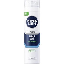 Odea Nıvea Men Erkek Hassas Tıraş Jeli 200 Ml,tahrişe ve Yanmaya Karşı Koruma,alkolsüz Formül,hassas Ciltlere Özel