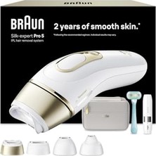 Odea Braun Ipl Silk·expert Pro 5, Evde Lazerle Tüy Alma, Mini Yüz Tüy Alma Cihazı, 4 Başlık, PL5412