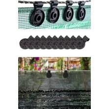 Odea Buffer 10 Adet Güneşlik Filesi Sabitleme Klipsleri