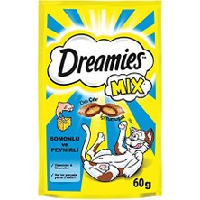 Odea Dreamies Somonlu ve Peynirli Kedi Ödül Sı 60 G x 6 Adet (1 Kutu)