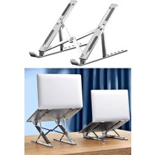 Odea Metal Tablet Tutucu, Dizüstü Bilgisayar Standı, Masa Üstü Bilgisayar Standı, Ayarlanabilir Alüminyum Katlanabilir, Taşınabilir, MacBook Air Pro, Ipad, Lenovo Uyumlu, 10-15,6” Uyumludur