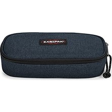 Odea Oval Single Unisex Yetişkin Kalem Çantası Triple Denim Standart