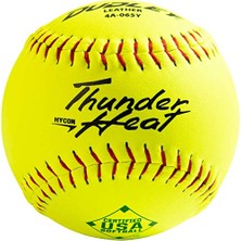 Odea 12" Ub Thunder Hycon Deri Yavaş Pitch Softbol - 12'li Paket