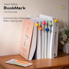 Odea Kitap Okuma Ayracı Silikon, Mavi, 1 Adet,