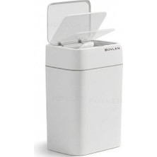 Odea Otomatik Hareket Sensörlü Çöp Kovası, Banyo Çöp Kovası, Çocuk Odası Çöp Sepeti, Çöp Kutusu, (2 Adet 1.5 V Aa Pil, Piller Pakete Dahil Değildir) - (18 Litre) 26.5X20.2X31.8 cm
