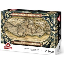 Odea Art Puzzle Ilk Modern ATLAS,1570 3000 Parça Puzzle
