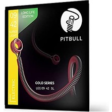 Odea Pitbull Long Life Elektro Gitar Teli Leg Sl 09-42 Super Light