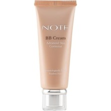 Odea Note Cosmetics Bb Cream 02 Spf 15 Nemlendirici Etkili Yoğun Kapatıcı Bb Krem | Renkli Nemlendirici Yüz Kremi, E Vitamini, Nemlendirici Fondöten Makyajı, Kalıcı Doğal Kaplama