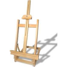 Odea Masaüstü Şövale Ayarlı Ahşap Resim Şövalesi Ressam Sehpası 70CM