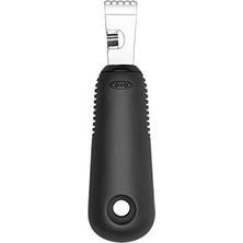 Odea Oxo - Good Grips Soyma Bıçaklı Limon Rendesi ve Limon Kabuğu Soyma Aleti, Siyah