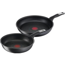 Odea Tefal Titanyum 6x Unlimited 22/28 cm Indüksiyon Tabanlı 2'li Tava Seti - 2100120022