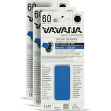 Odea Vavana Araba Klima Kokusu, Flat Oto Kokusu 3'lü Set - 60 Gün Etkili Araç Kokusu (Artistic)