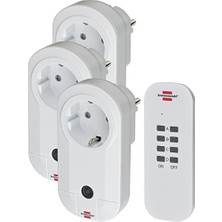 Odea Brennenstuhl Comfort Line Uzaktan Kumandalı 3 Adet Tekli Priz          [enerji Sınıfı B]
