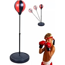 Odea Çocuk Boks Standı 90-120 cm Refleks Topu Boks Seti Eldiven Hediye LYT-112
