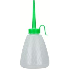 Odea Motor Siliikon Makina Makine Yağı Yağlama Plastik Şişesi 180 ml Huni Ağızlı Damlalık Şişe