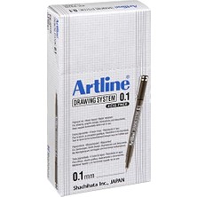 Odea Artline Drawing System 0.1 Çizim Kalemi, 0.1 Mm, Siyah