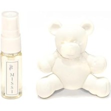 Odea Missi Ekru Ayıcık Taşlı Oud Araba/araç Kokusu (20 ml Esans ile Birlikte)