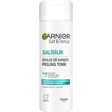 Odea Garnier Saf & Temiz Salisilik Sivilce Izi Karşıtı Gözenek Sıkılaştırıcı Peeling Tonik // Salisilik & Niasinamid & Skualen & Aha 120 ml