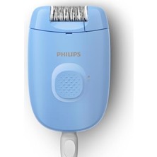Odea Philips Epilasyon Cihazı, Taşınabilir Kompakt Tasarım, Yıkanabilir Başlık, Kablolu, 4 Haftaya Kadar Pürüzsüzlük, Mavi Renk, BRE228/05