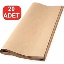 Odea Kraft Kağıt 20 Adet 100 x 70 cm Ambalaj ve Çeyiz Tabak Eşya Paketleme Kağıdı