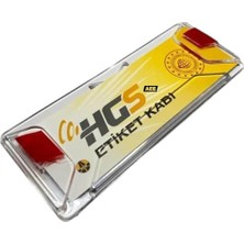 Odea Aee® Hgs Etiket Kabı – Şeffaf Hgs Etiket Tutucu, Kolay Tak Çıkar Hgs Aparatı, Araç Camı Için Hgs Etiket Kabı