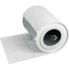 Odea 10 Adet Xiaomi Smart Purifier 1/2h/2c/2s/3h/3c/pro/proh/4/4 Lite/4pro/f1 Ile Uyumlu Filtre Üstüne Tüy ve Toz Tutma Elektrostatik Elyaf Pamuk Ön Filtre (Xiaomi Pro H Compatible)
