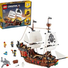 Odea Lego® Creator 3’ü 1 Arada Korsan Gemisi 31109-9 Yaş ve Üzeri Için Yaratıcı Oyuncak Yapım Seti (1260 Parça)