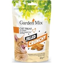 Odea Garden Mix 60 gr Tavuklu Içi Dolgulu Çıtır Kedi Ödülü