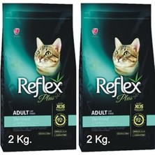 Odea Sterilised Somonlu Kısırlaştırılmış Kedi Sı, 2 kg x 2 Adet KLS-RFX-3088