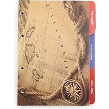 Odea Organizer Ajanda Yedeği 4 Delikli A5 Tarihsiz Kareli Blok Ivory Kağıt 15X21 Cm. Ydk3