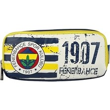 Odea Lisanslı Çift Bölmeli Kalem Çantası, Sarı Lacivert, Dekomus Cep Defteri Hediyeli