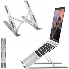 Odea Taşınabilir Laptop Stant Bilgisayar Stant Notebook Stant Tüm Laptoplarla Uyumlu Bilgisayar Standı Taşınabilir Metal Kaymaz Stant Dizüstü Bilgisayar Stantları Stantı