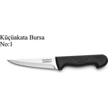 Küçükata Bursa No:1 Kemiksiz Bıçak Kemik Sıyırma Bıçağı (Çelik Boy 13,5 Cm)
