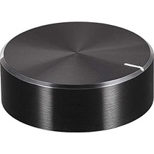 Odea Alüminyum Pot Başlığı 30MM Siyah Gümüş Rotary Enkoder Ses Kontrol