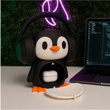 Odea Penguen Kulaklık Standı Çok Renkli