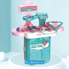 Odea Ogi Mogi Toys Doktor Oyun Seti Eğitici 2’si 1 Arada Sırt Çantası