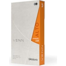 Odea D'addario Venn G2 Sentetik Alto Saksafon Kamışları - Polimer Elyafların Gelişmiş Sentetik Kamış Yapısına Sahip Alto Saks Kamışları, Reçine, Doğal Kamış - Mukavemet 2.0