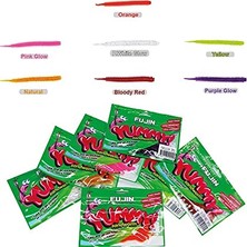 Odea Yummy Sandworm 7cm Silikon Yem Pink Glow